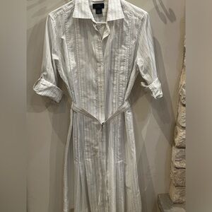 Brooks Brothers Cotton Shirt Dress